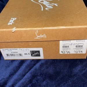 Christian LouBoutin’s Red Bottom Heels.